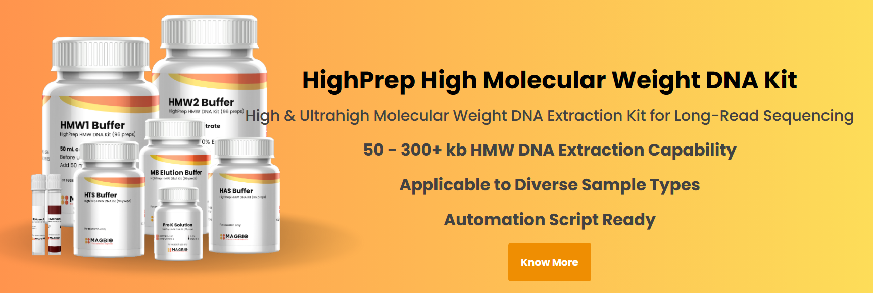 HighPrep HMW DNA Kit